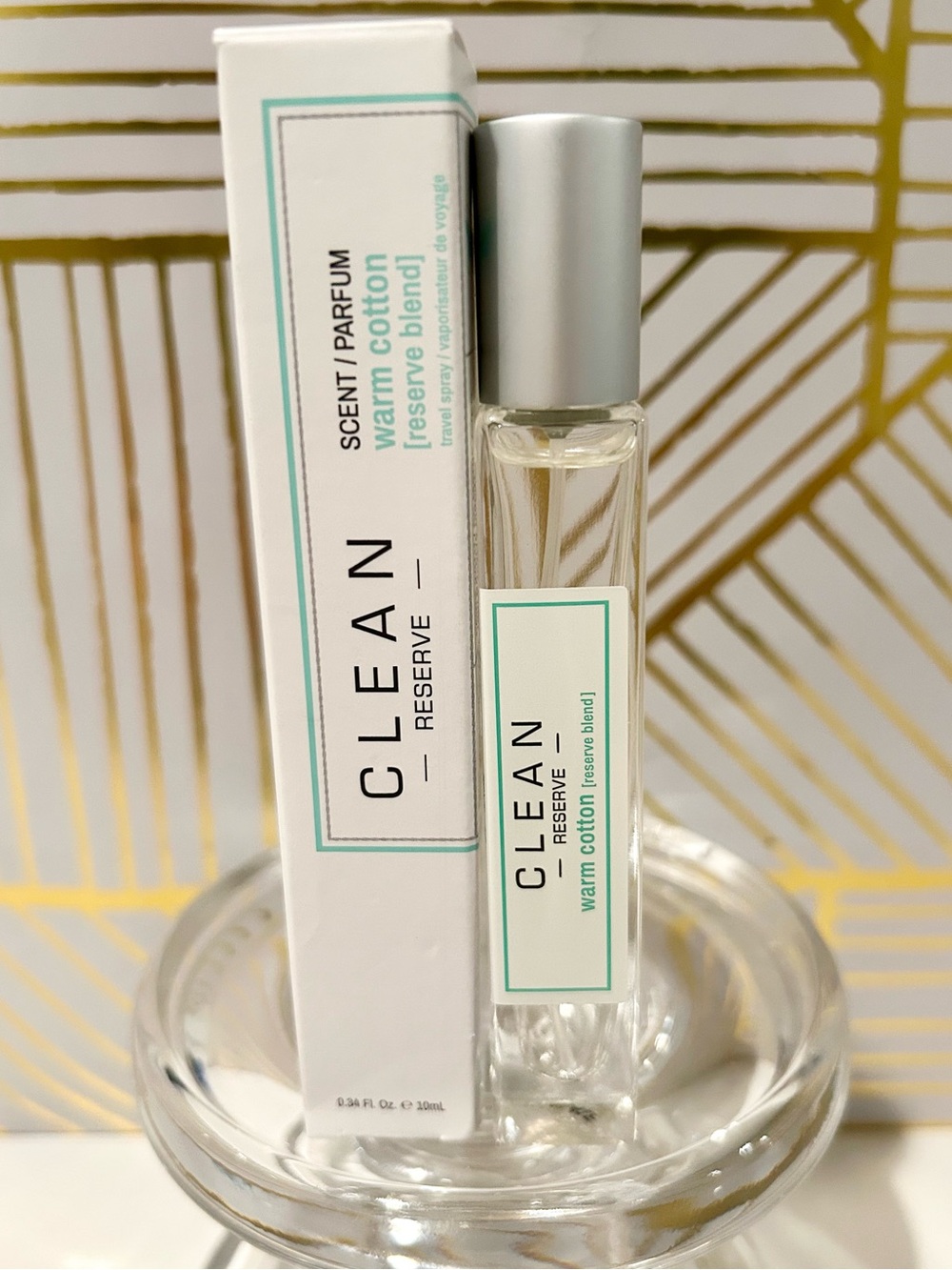 ✨ CLEAN RESERVE Warm Cotton | Travel Size 0.34 oz / 10 mL | New in Box
